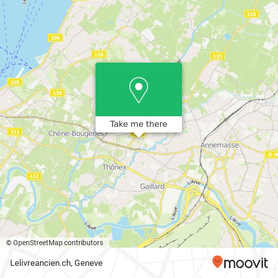 Lelivreancien.ch map