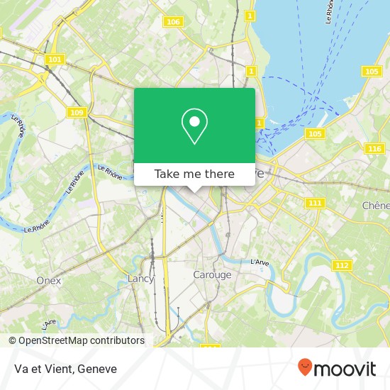 Va et Vient, Boulevard Carl-Vogt 46 1205 Genève map