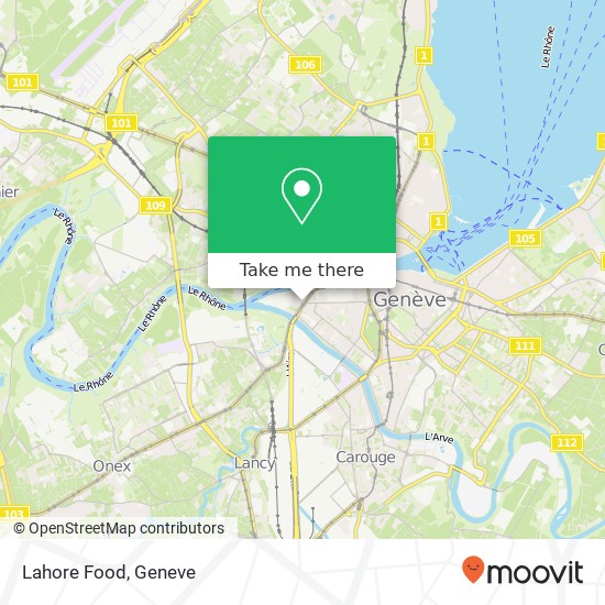 Lahore Food, Rond-Point de la Jonction 8 1205 Genève map