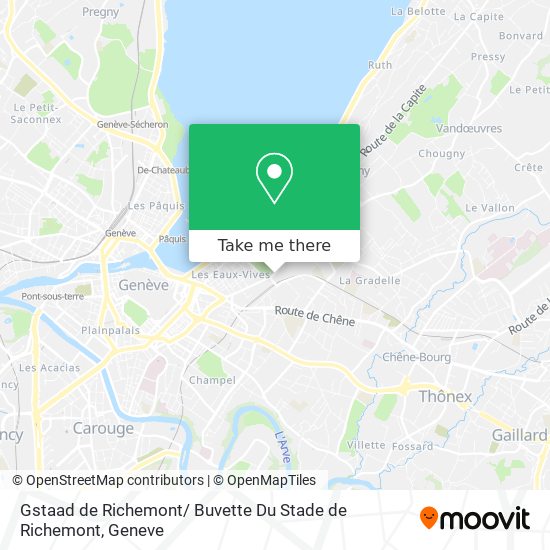 Gstaad de Richemont/ Buvette Du Stade de Richemont map
