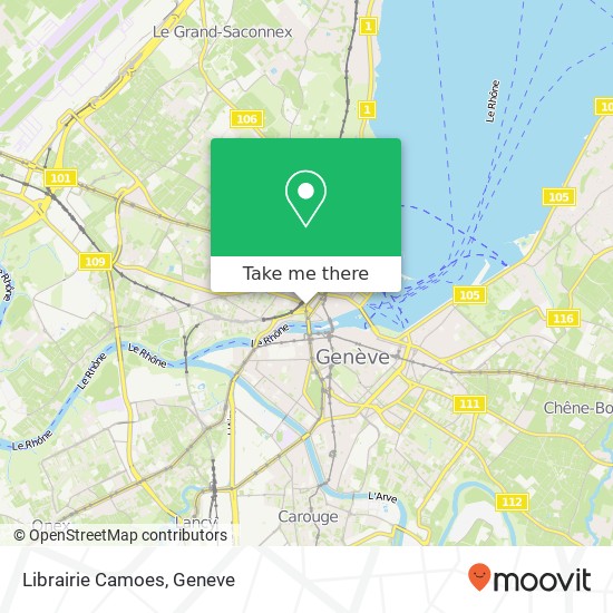 Librairie Camoes map
