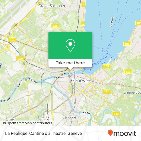 La Replique, Cantine du Theatre, Rue du Temple 5 1201 Genève map