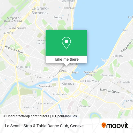 Le Sensi - Strip & Table Dance Club map