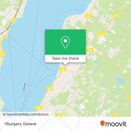 Ifburgers, Route de Thonon 51 1222 Collonge-Bellerive map