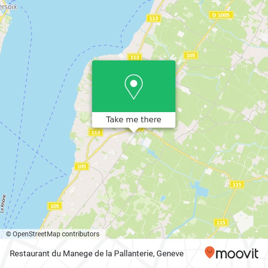 Restaurant du Manege de la Pallanterie, Route de La-Capite 233 1222 Collonge-Bellerive map