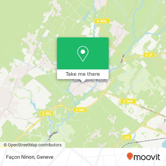 Façon Ninon, 1 Rue de Genève 01630 Saint-Genis-Pouilly map