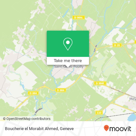 Boucherie el Morabit Ahmed, 106 Avenue de la République 01630 Saint-Genis-Pouilly map