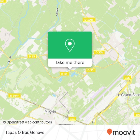 Tapas O Bar, 73 Route du Nant 01280 Prévessin-Moëns map