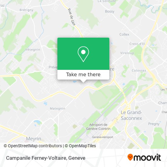 Campanile Ferney-Voltaire map