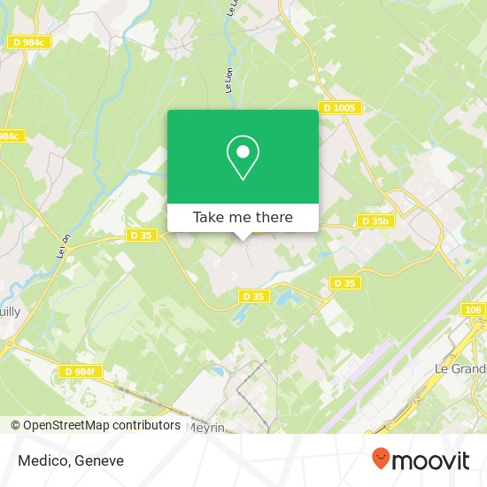 Medico, 70 Rue du Chapeaurouge 01280 Prévessin-Moëns map