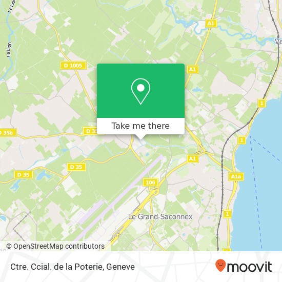 Ctre. Ccial. de la Poterie map