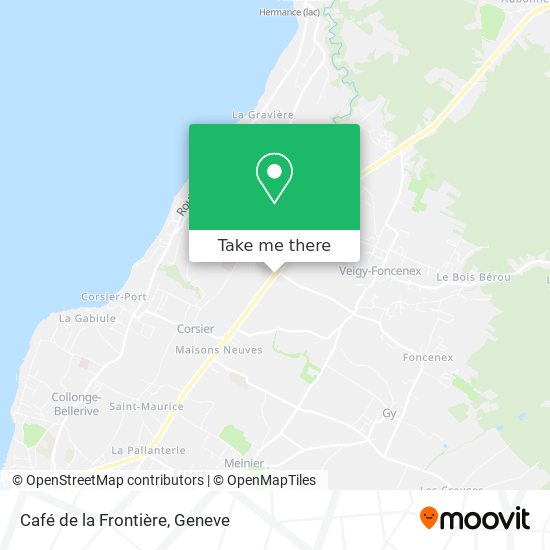 Café de la Frontière map