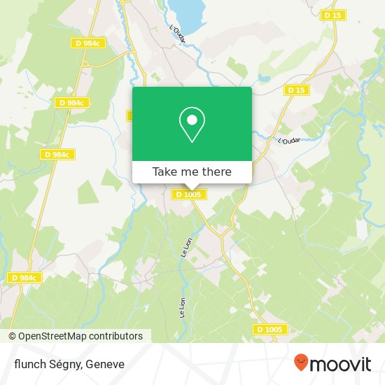 flunch Ségny, Route Nationale 01170 Ségny Karte
