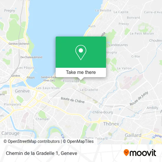 Chemin de la Gradelle 1 map