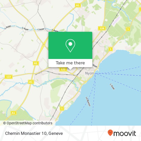 Chemin Monastier 10 map
