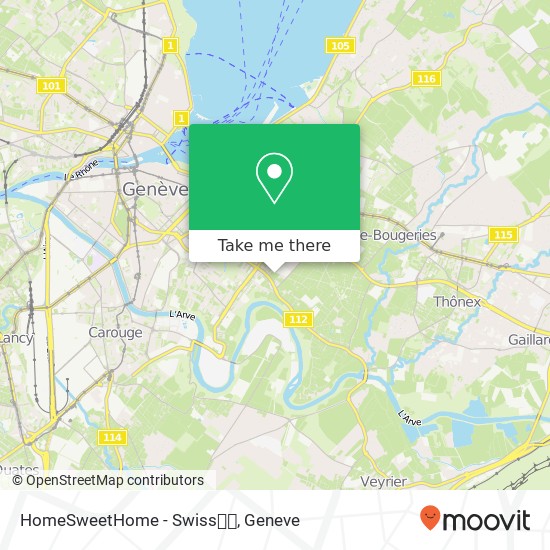 HomeSweetHome - Swiss🇨🇭 Karte