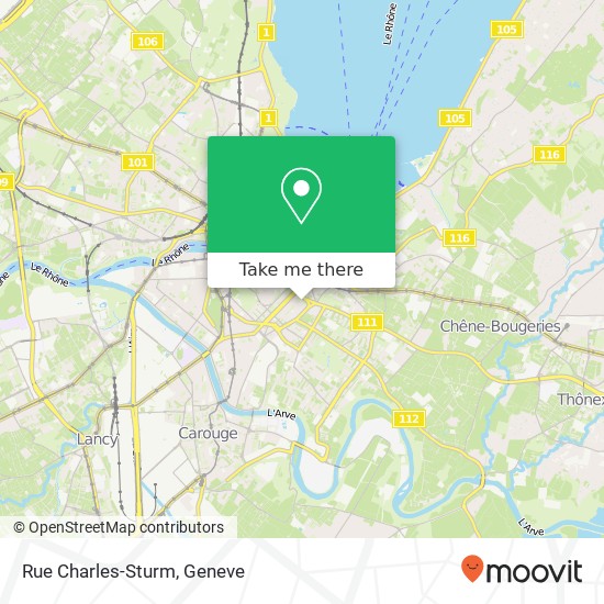 Rue Charles-Sturm map