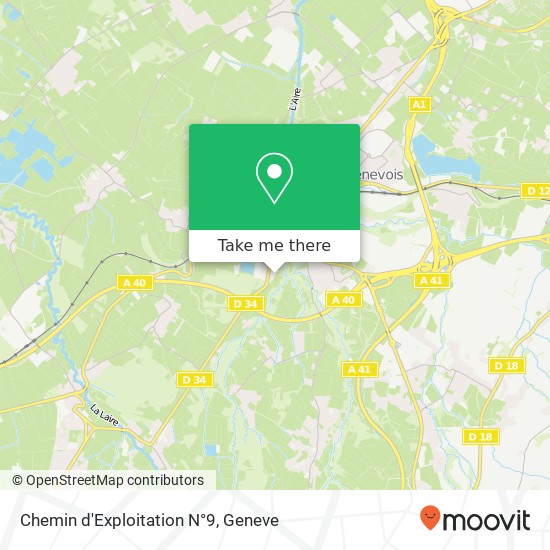 Chemin d'Exploitation N°9 map