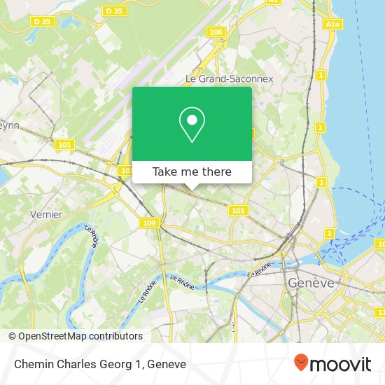 Chemin Charles Georg 1 map