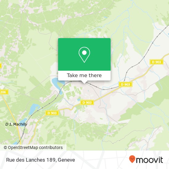 Rue des Lanches 189 map