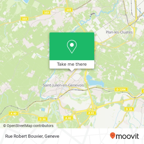 Rue Robert Bouvier map