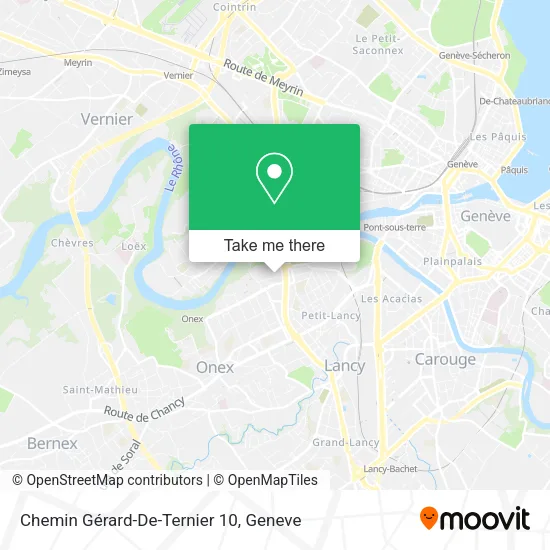 Chemin Gérard-De-Ternier 10 map