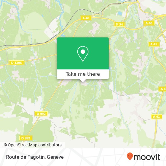 Route de Fagotin map
