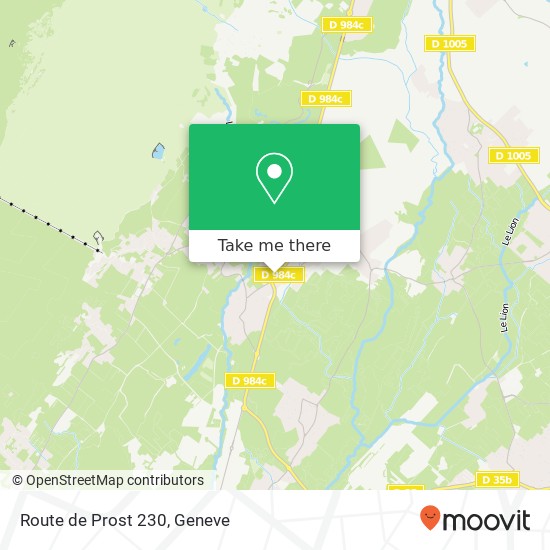 Route de Prost 230 map