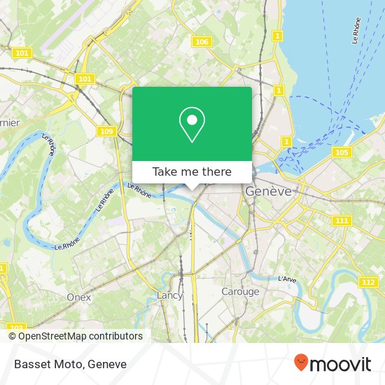 Basset Moto map