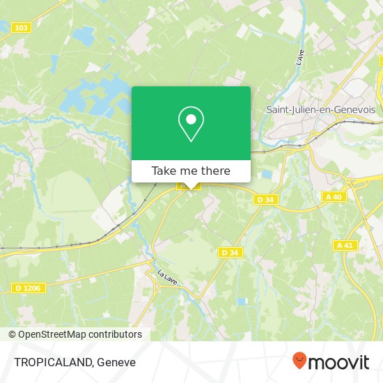 TROPICALAND map