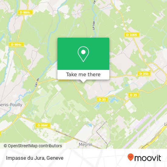 Impasse du Jura map
