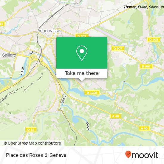 Place des Roses 6 map