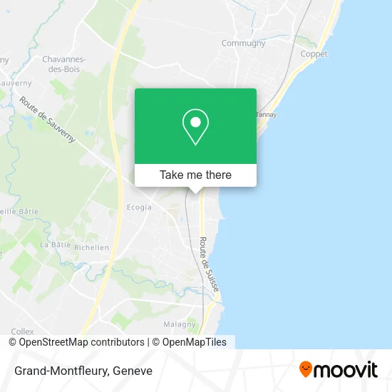 Grand-Montfleury map