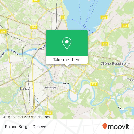 Roland Berger map