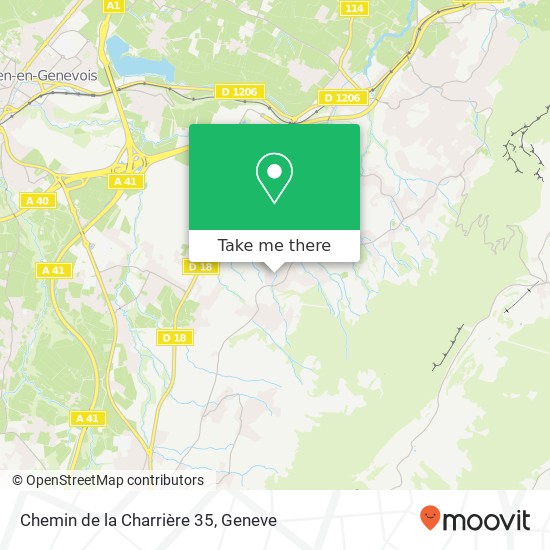 Chemin de la Charrière 35 map