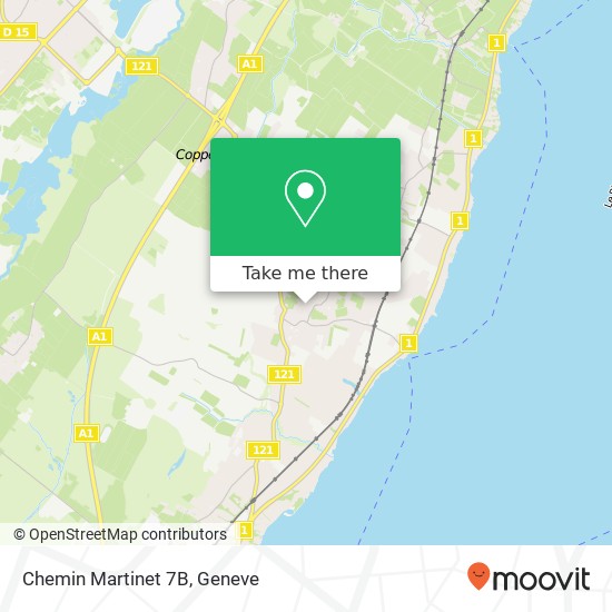 Chemin Martinet 7B map