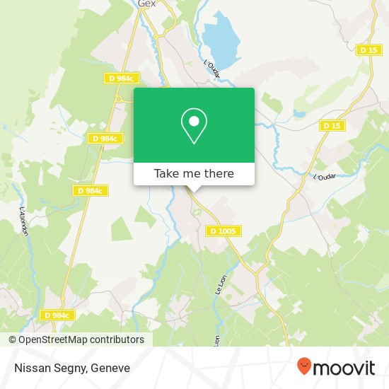 Nissan Segny map