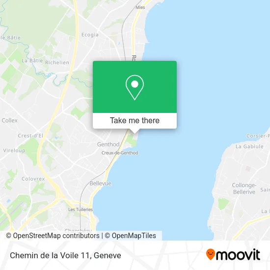 Chemin de la Voile 11 map