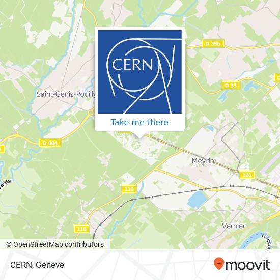 CERN Karte