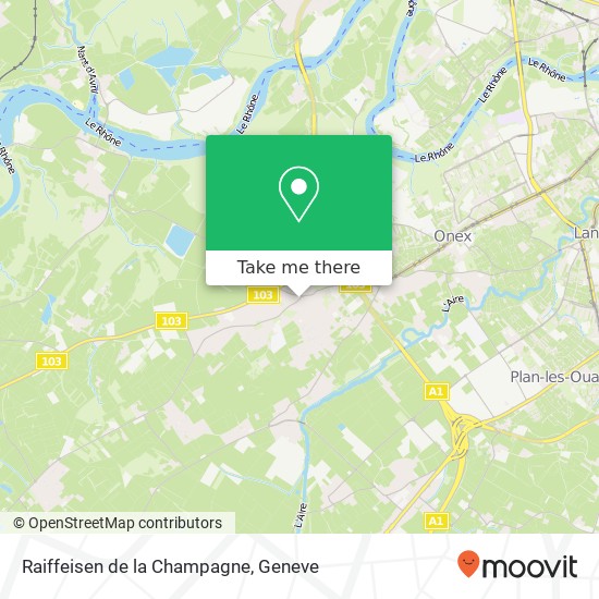 Raiffeisen de la Champagne map