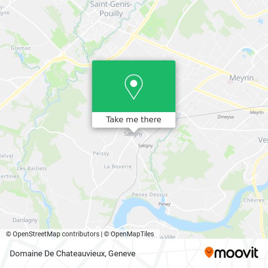 Domaine De Chateauvieux Karte