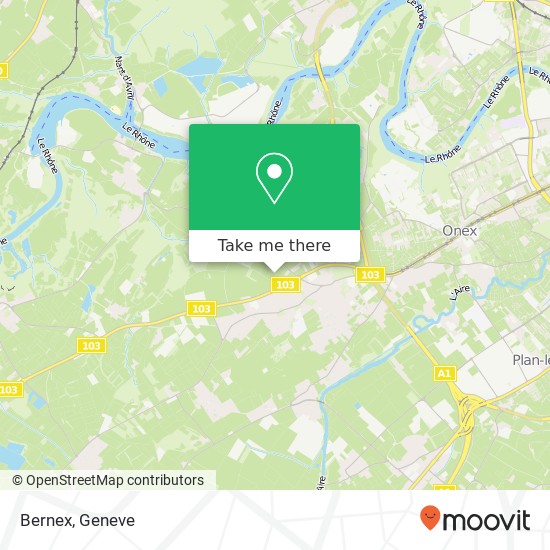 Bernex Karte
