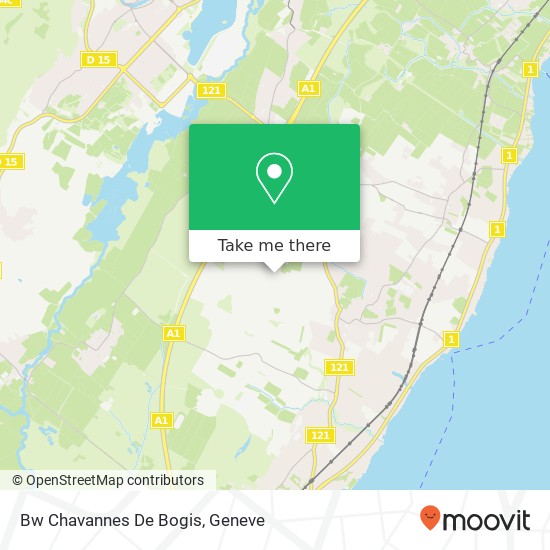 Bw Chavannes De Bogis map