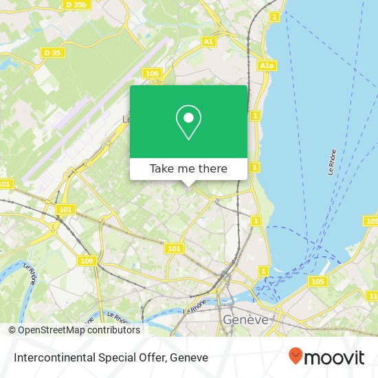 Intercontinental Special Offer map