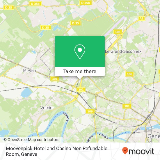 Moevenpick Hotel and Casino Non Refundable Room Karte