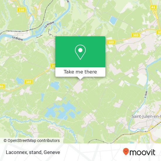 Laconnex, stand map