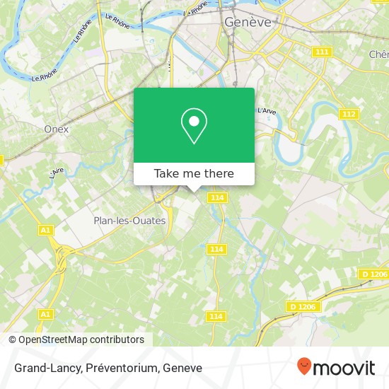 Grand-Lancy, Préventorium map