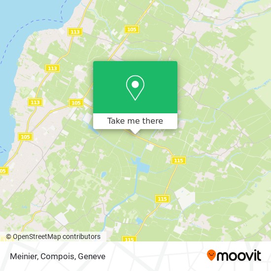 Meinier, Compois map