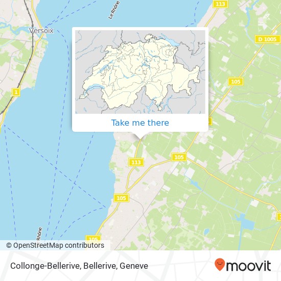 Collonge-Bellerive, Bellerive map