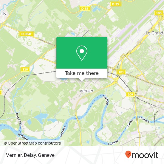 Vernier, Delay map